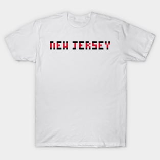 Pixel Hockey State New Jersey 2017 T-Shirt